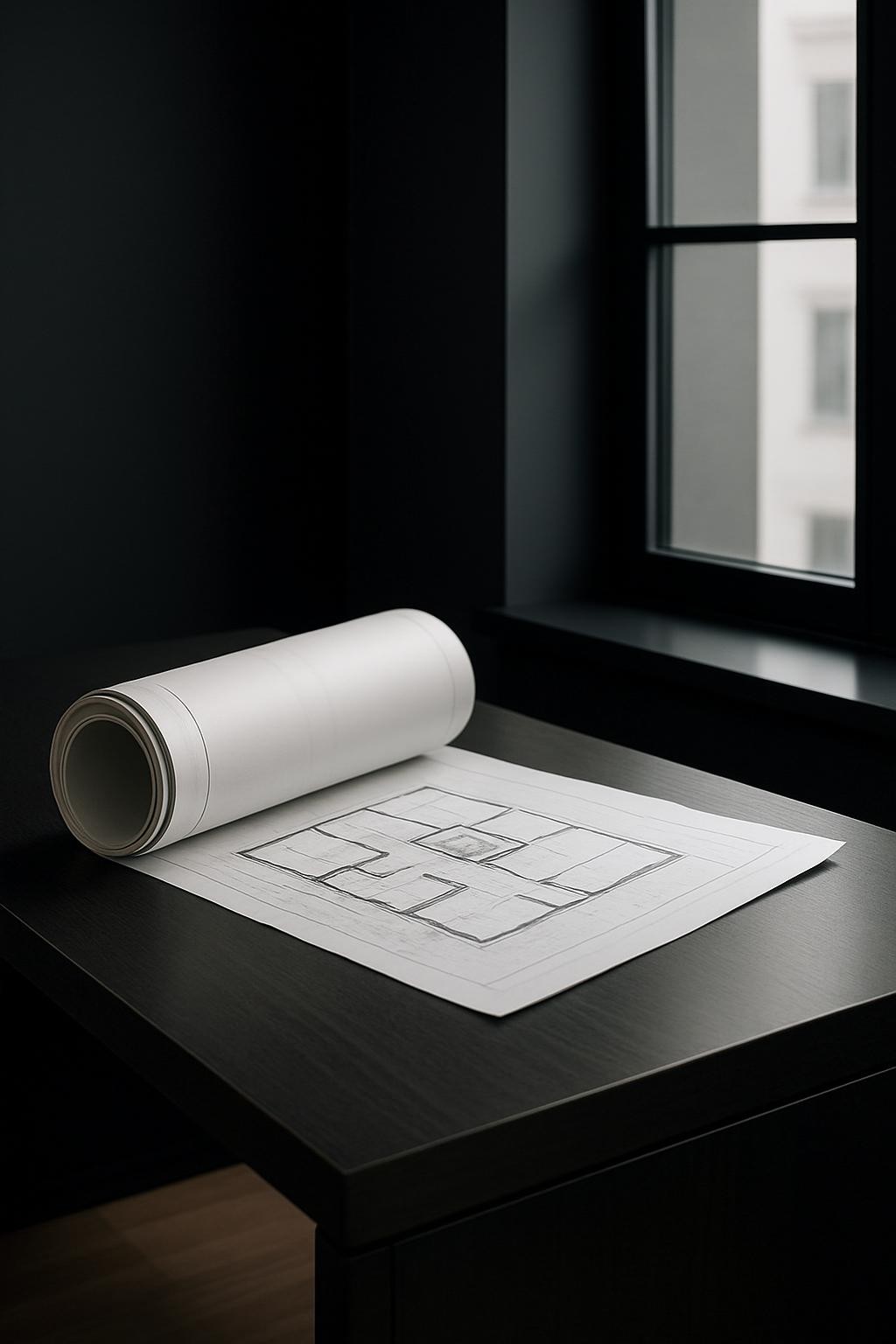 A modern and sophisticated image, suitable for a law firm website. Clean lines, contemporary style, elegant color palette, professional atmosphere.